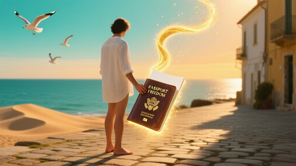 Passport Feeling Freedom: Emotional Dream Meaning