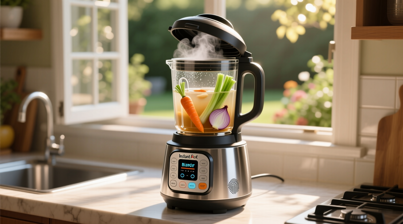 you can cook soup right in the instant pot ace blender
