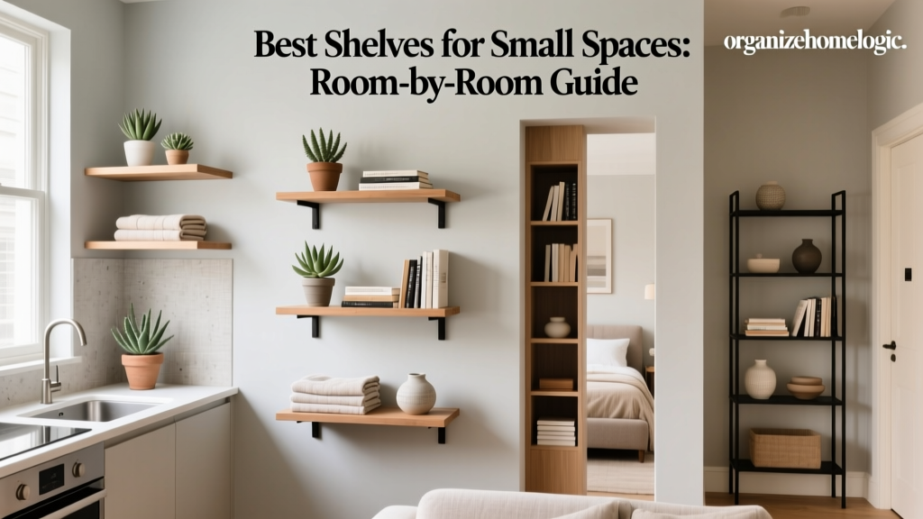 Best Shelves for Small Spaces: Room-by-Room Guide