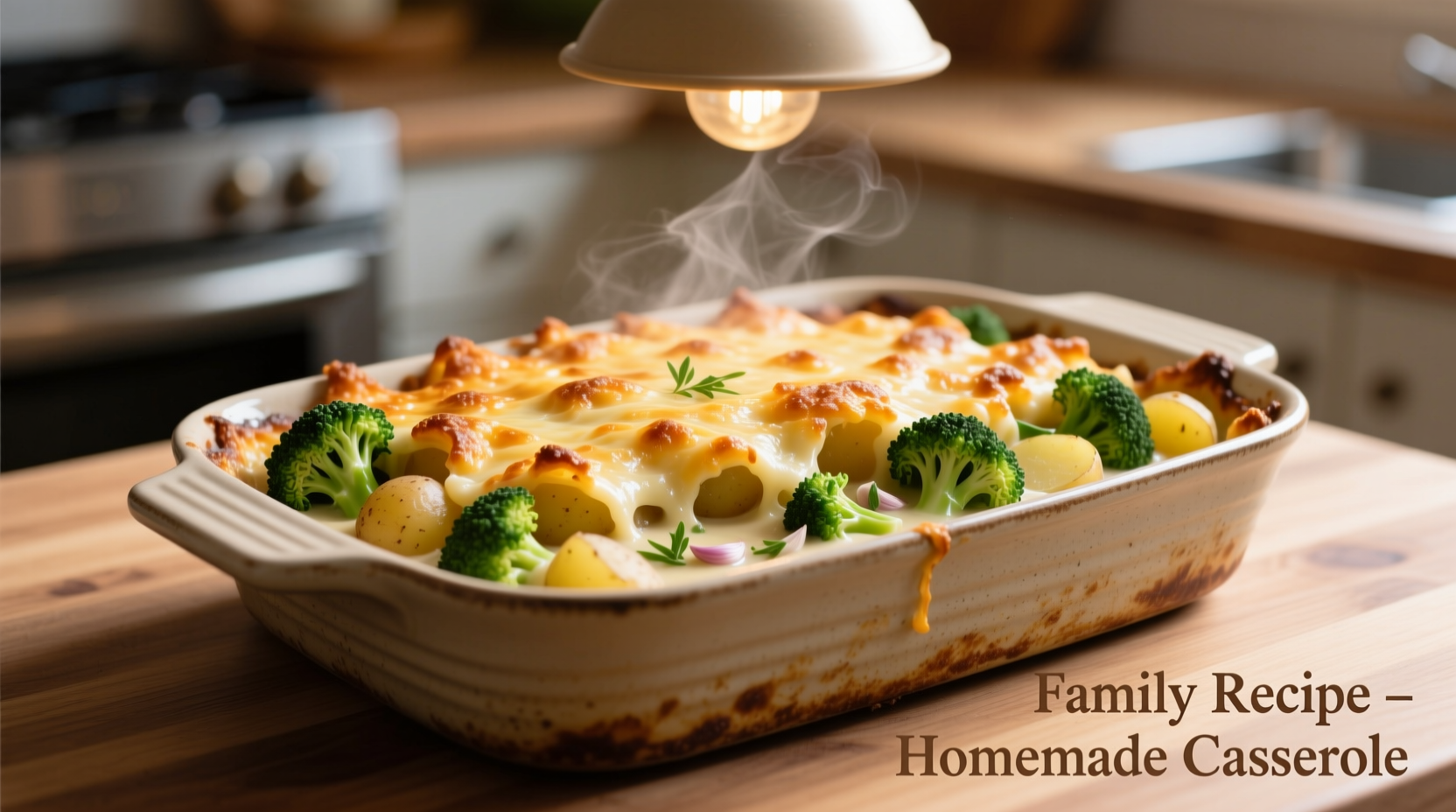 Perfect Potato Broccoli Casserole Recipe in 50 Minutes