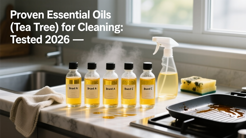 Proven Essential Oils (Tea Tree) for Cleaning: Tested 2026