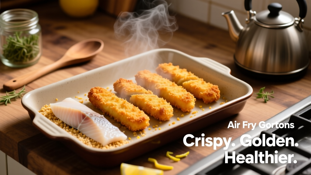 Air Fry Gorton’s Fish Sticks: Crispy, Golden & Healthier