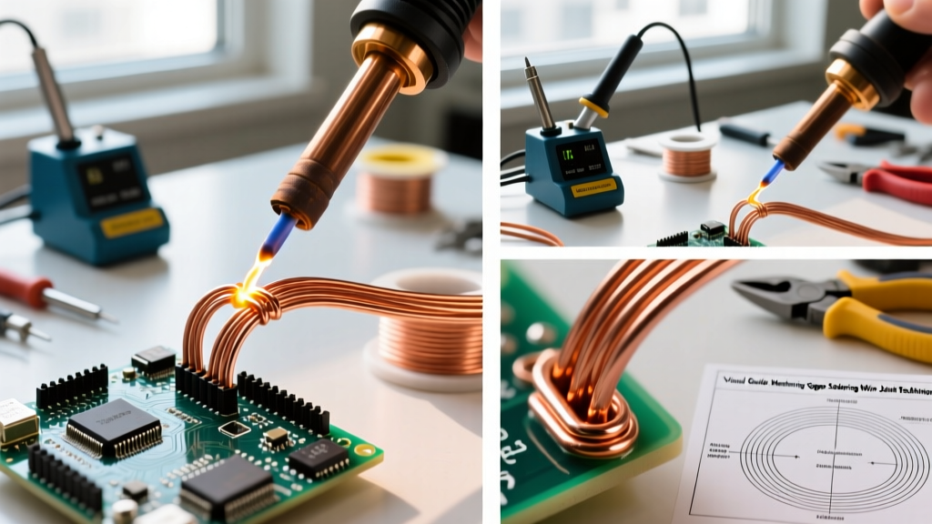 Visual Guide: Mastering Copper Soldering Wire Joint Techniques