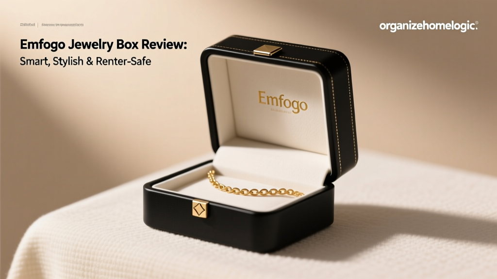 Emfogo Jewelry Box Review: Smart, Stylish & Renter-Safe