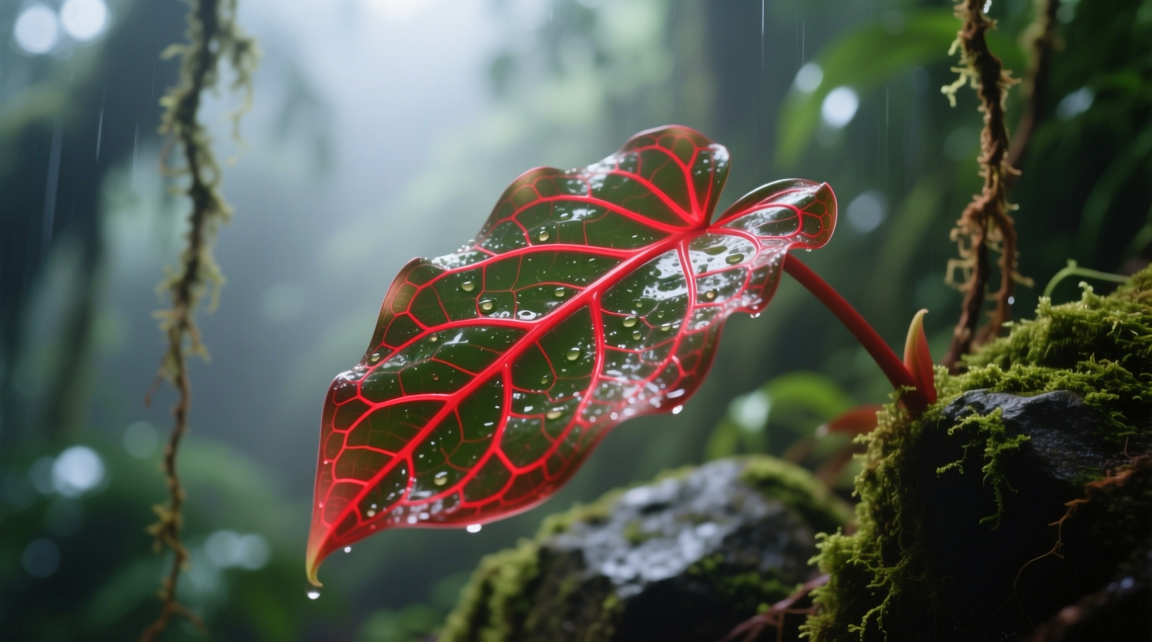red vein plant