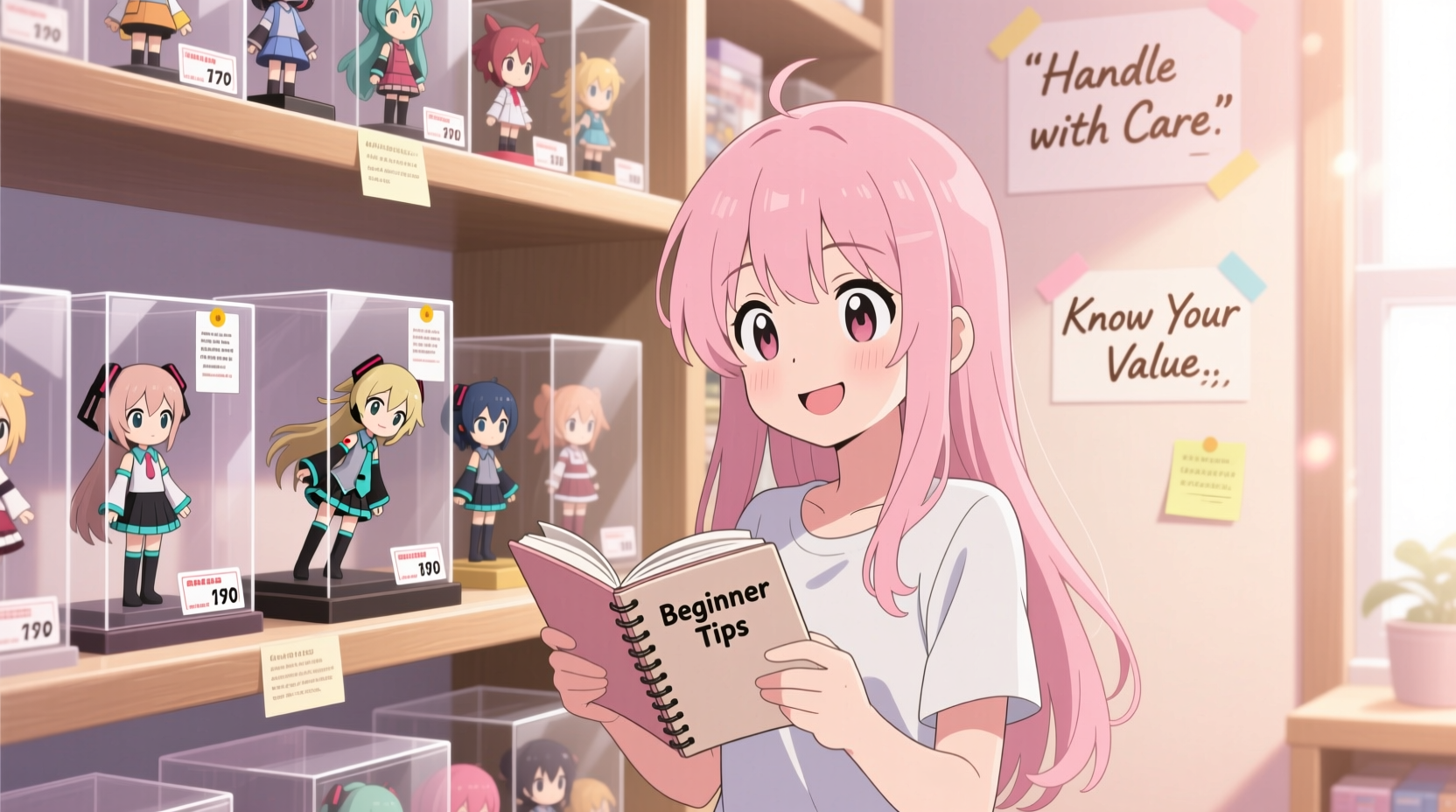 anime figure collecting beginner tips to avoid overpaying and display properly