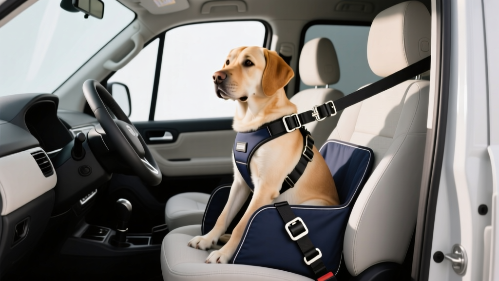 Commercial Vehicle Dog Seat Belt Setup (2026)