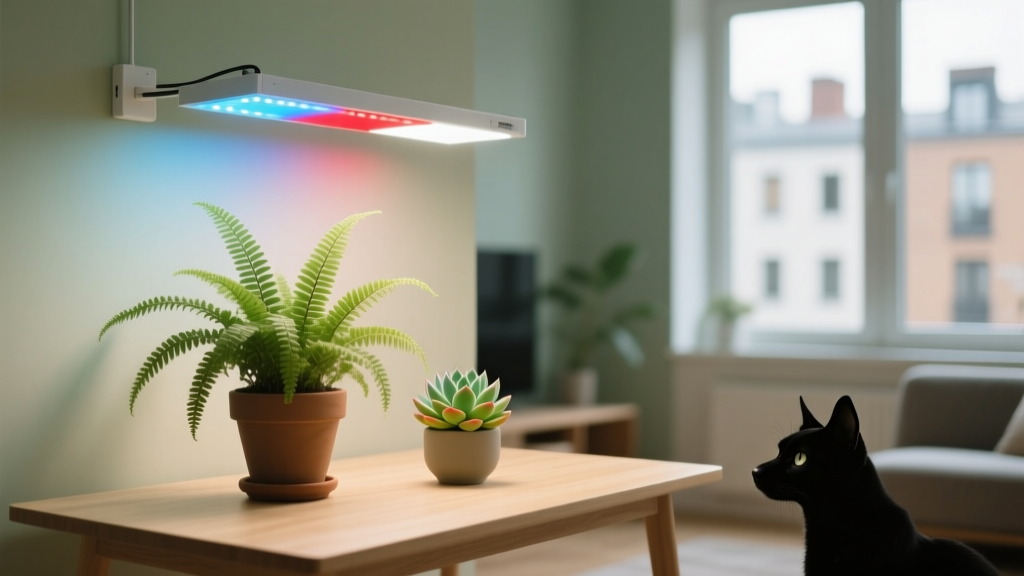 Pet-Friendly Grow Light Colors for Indoor Plants