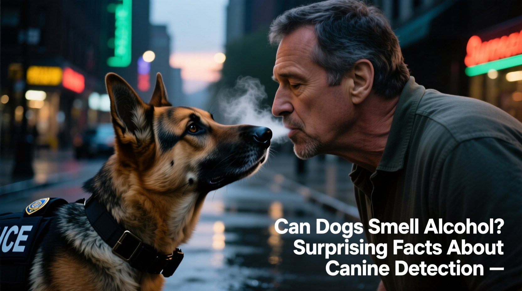 can dogs smell alcohol in your system surprising facts about canine detection