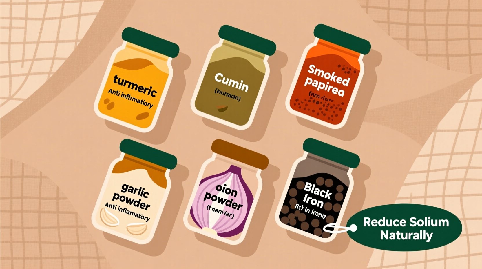healthy spice alternatives to reduce salt intake