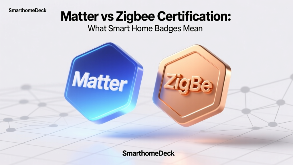 Matter vs Zigbee Certification: What Smart Home Badges Mean