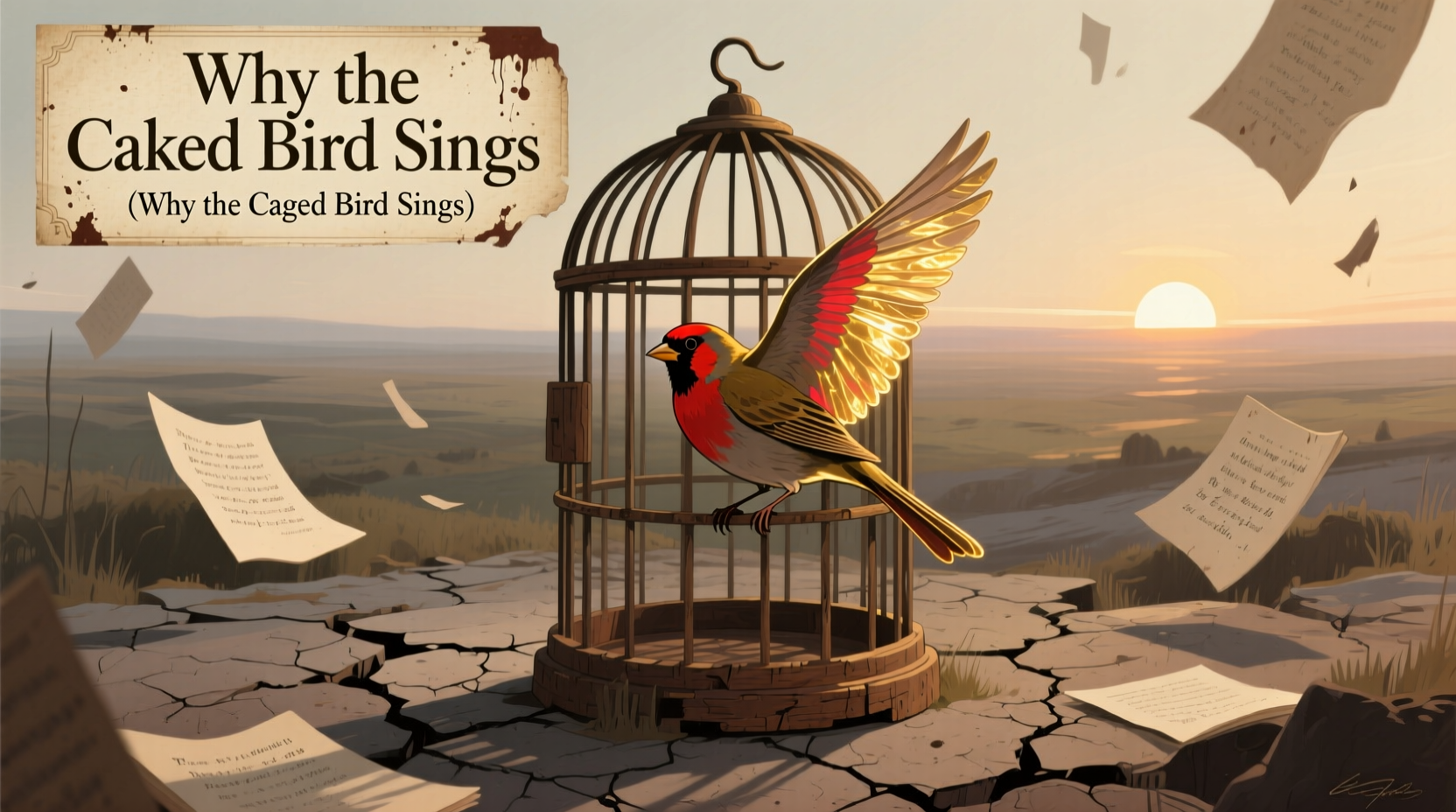 why the caged bird sings book