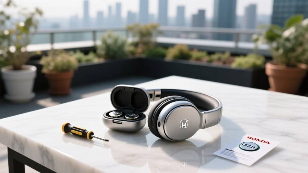 How to Replace Honda Wireless Headphones Batteries