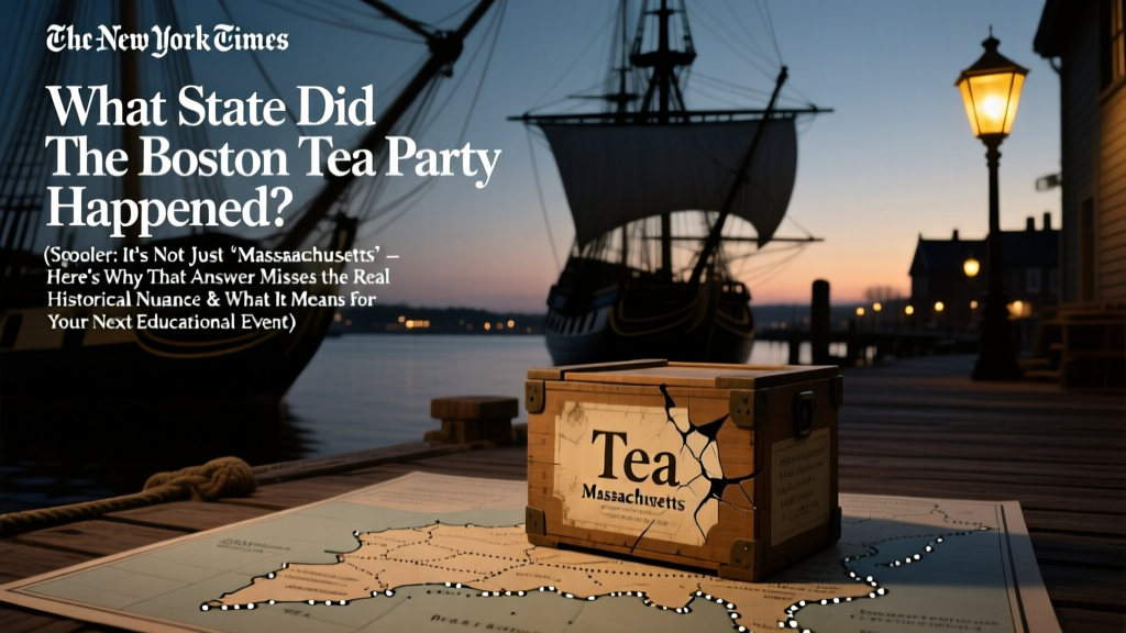 Boston Tea Party Location: Why Mass. Isn’t the Full Story