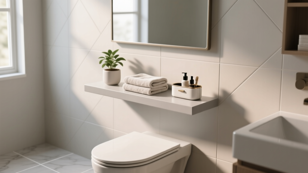 Thin Toilet Wall Shelf: Smart Space-Saving Solutions