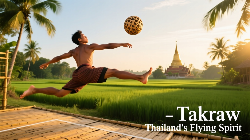 Volleyball Without Hands: The Athletic Poetry of Takraw in Thailand