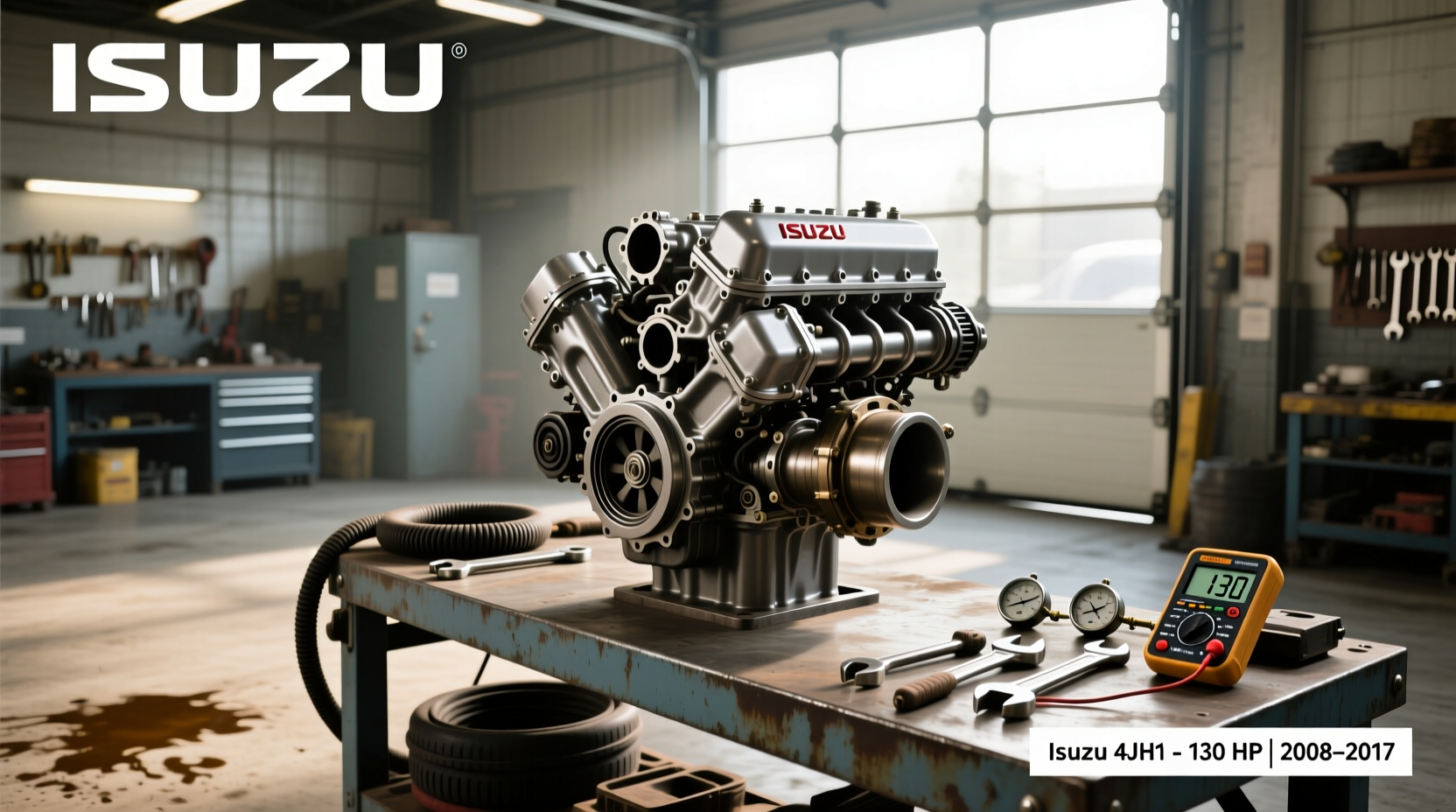 How to Choose Isuzu 4JH1 Engine, How Much HP Does a 4JH1 Have?
