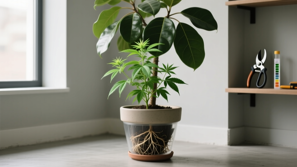 Indoor Weed Repotting Guide: Stealth & Root Health