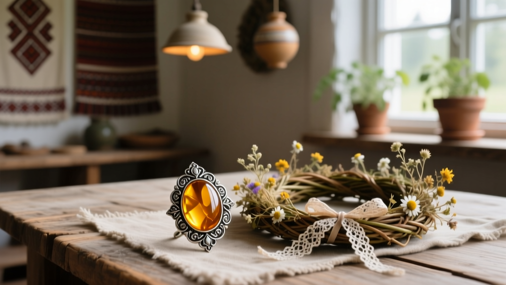 Baltic Amber Jewelry & Slavic Vinok Wreaths: 2026 Festival Guide