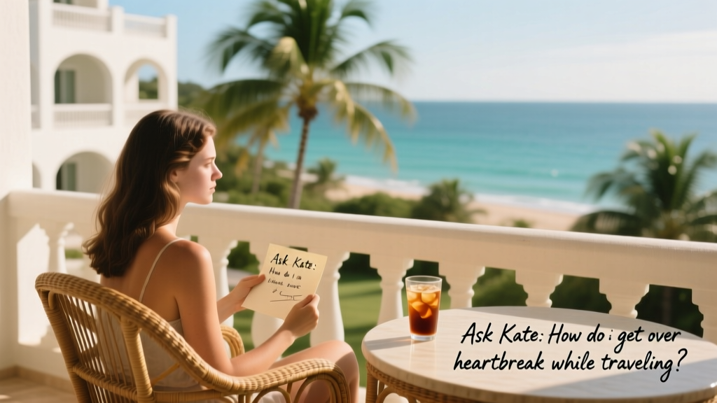 Ask Kate: How Do I Get Over Heartbreak While Traveling?