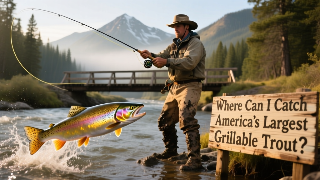Where Can I Catch America’s Largest Grillable Trout? A Practical Angler’s Guide to Trophy-Sized Rainbow, Brown, and Cutthroat