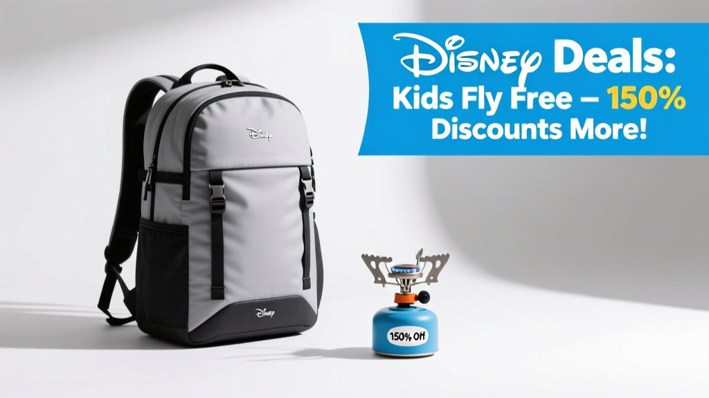 Disney Deals Decoded: Kids Fly Free, $150+ Savings, and Real-World Gear Testing for Stress-Free Family Trips