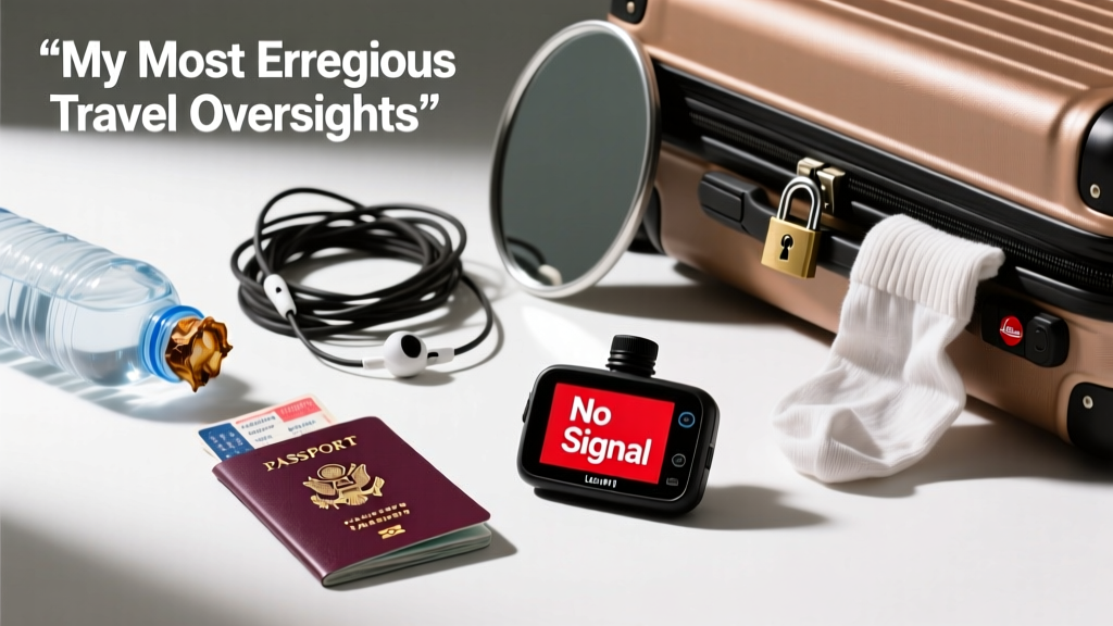 My Most Egregious Travel Oversights: Hard-Won Lessons from 12 Years, 47 Countries, and 377 Checked Bags