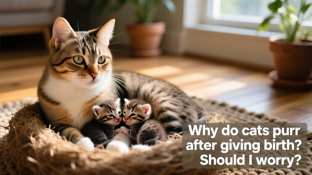 Why Do Cats Purr After Giving Birth? Should I Worry?