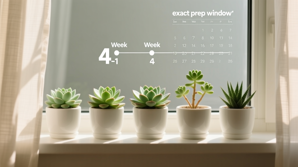 When to Start Succulents Indoors in Zone 6 (2026)