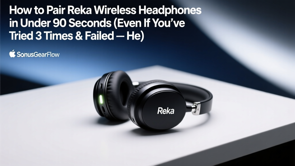 Reka Wireless Headphones Pairing Guide (2026)