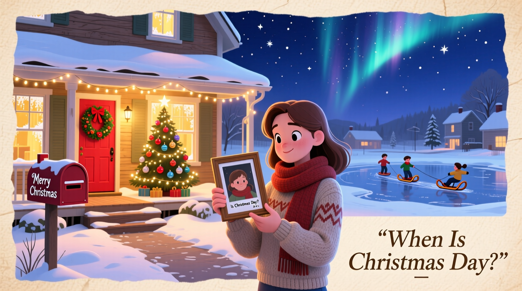 a 90s christmas hallmark