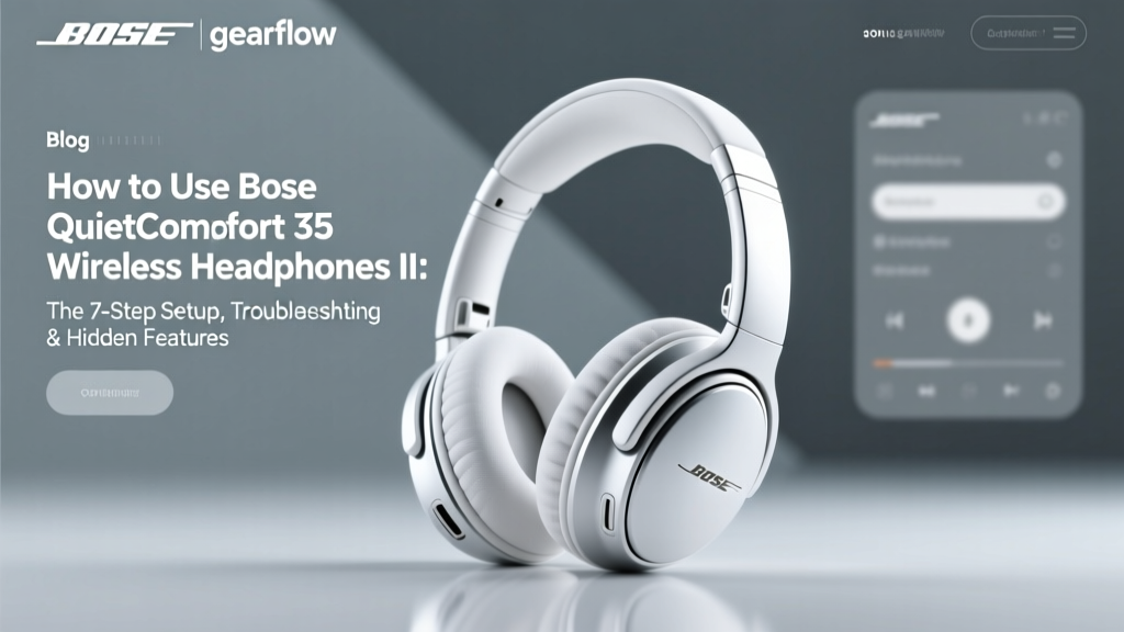 Bose QC35 II Setup & Pro Tips (2026)