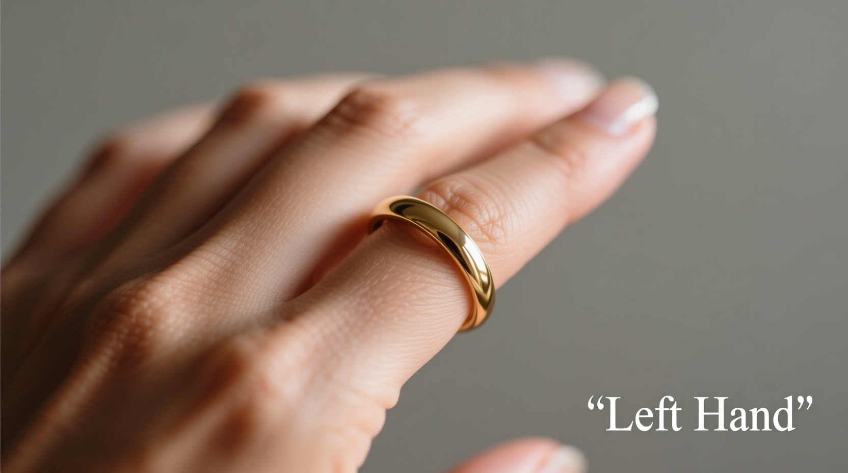 what hand does the wedding ring go on