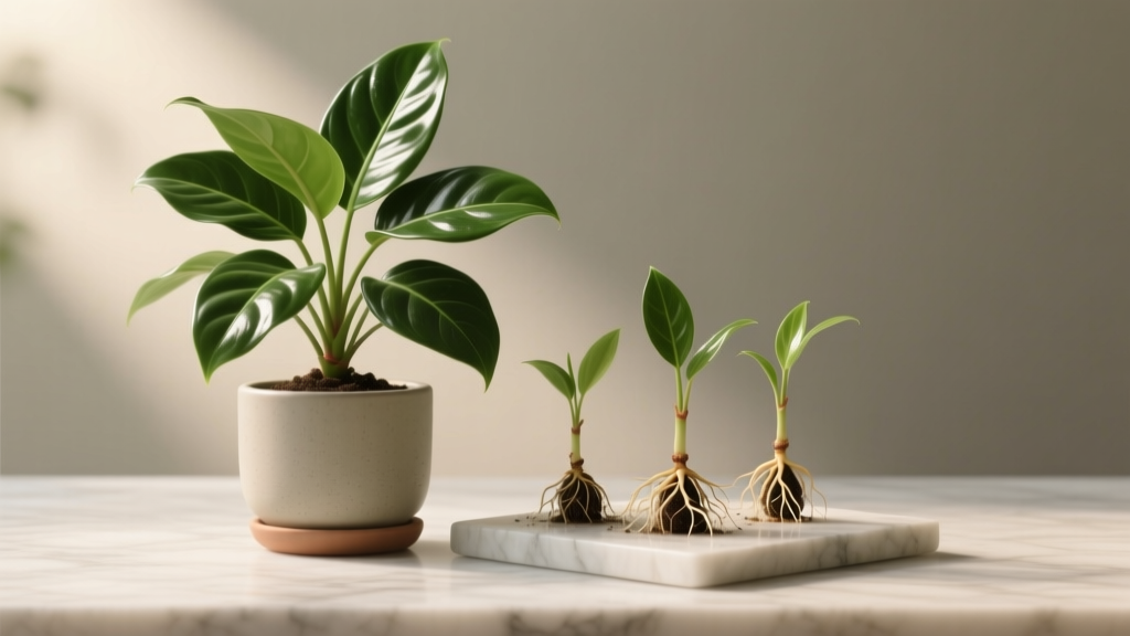 Aglaonema Propagation Method for 92% Success