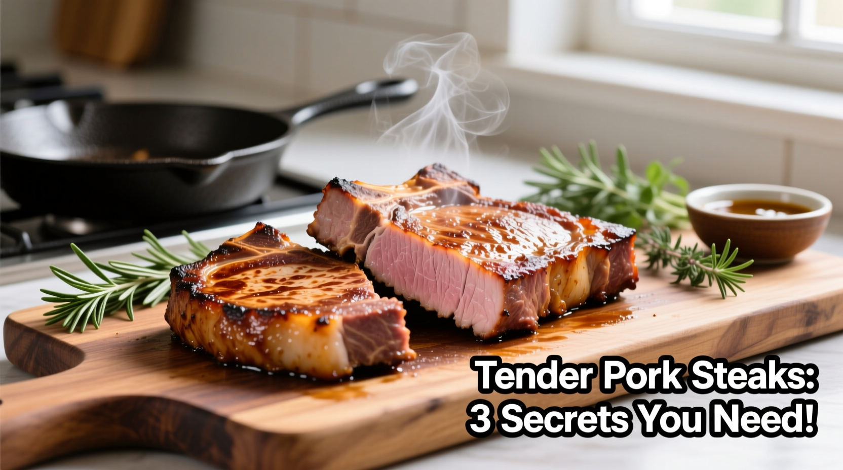 how to cook pork steaks so they are tender