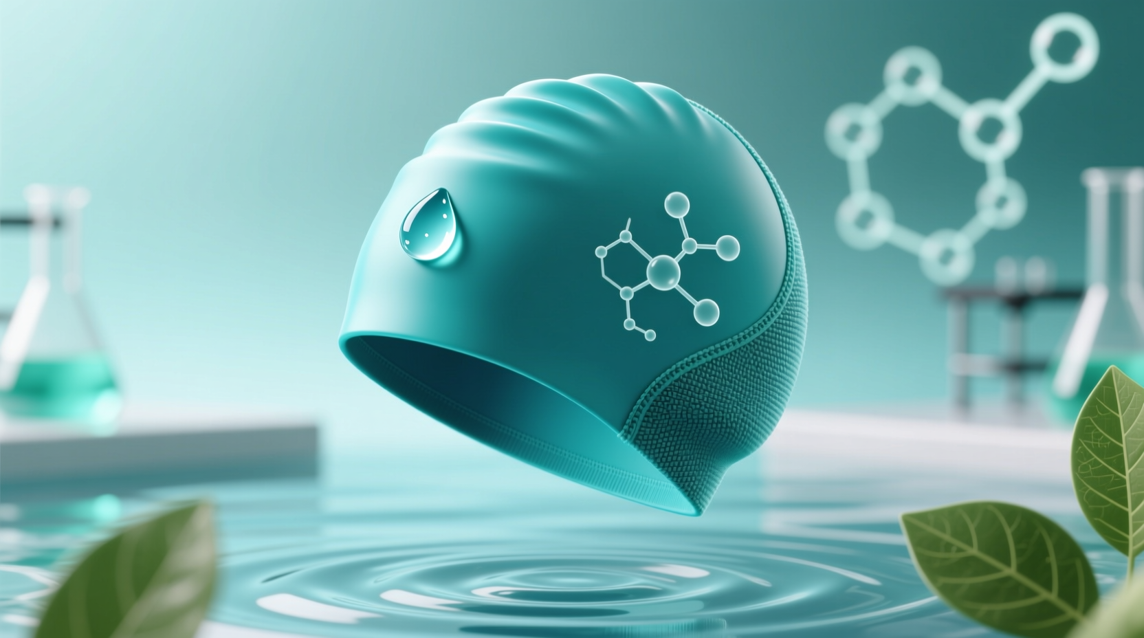 eco friendly swim cap sanitizing