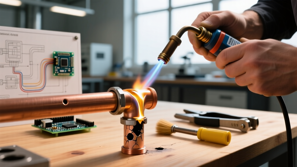 Troubleshooting Soldering Copper Pipe With Propane Torch Failures