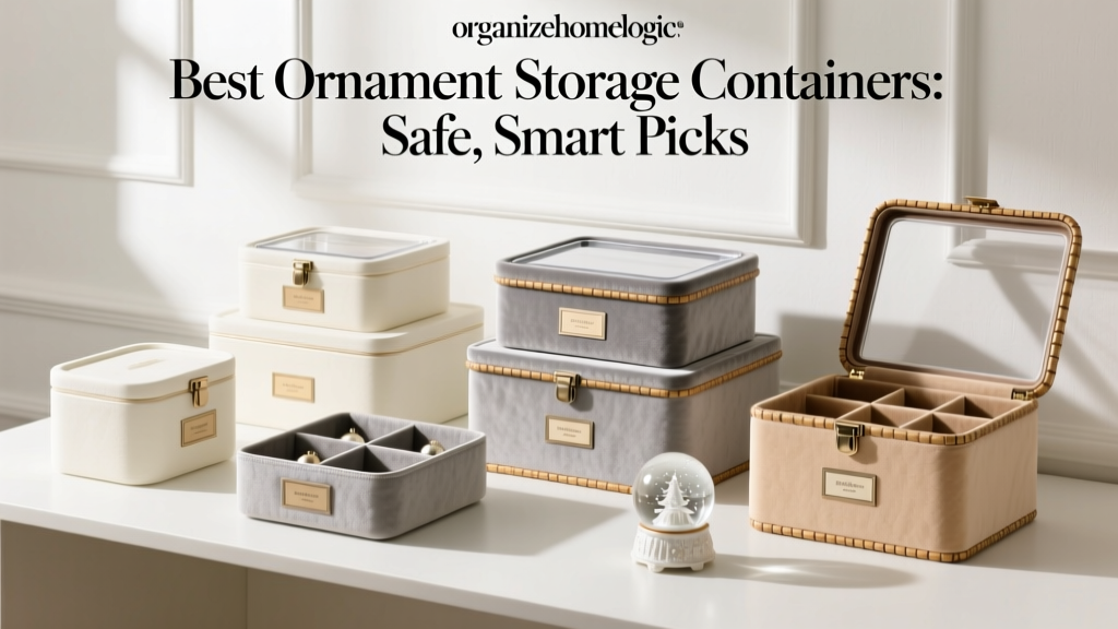 Best Ornament Storage Containers: Safe, Smart Picks