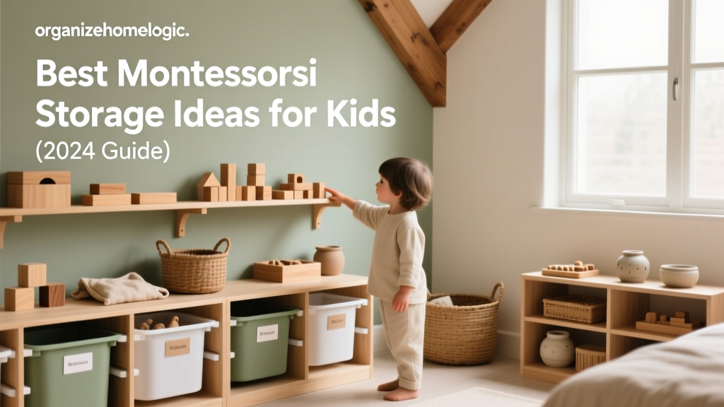 Best Montessori Storage Ideas for Kids (2024 Guide)