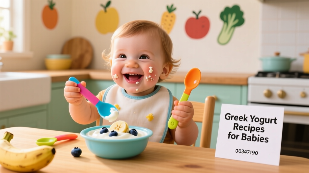 Safe, Nutritious Greek Yogurt Recipes for Babies 6–24 Months