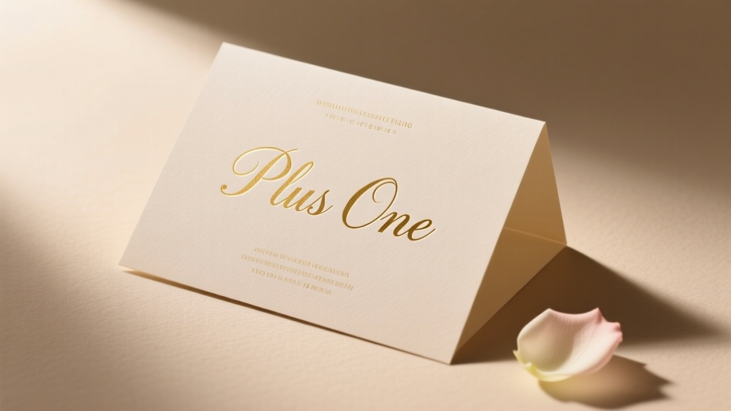 Plus One on Wedding Invite: The 5-Second Rule (2026)