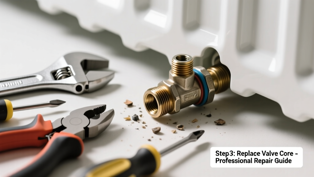 How to Replace a Stuck Radiator Valve Replacement Part