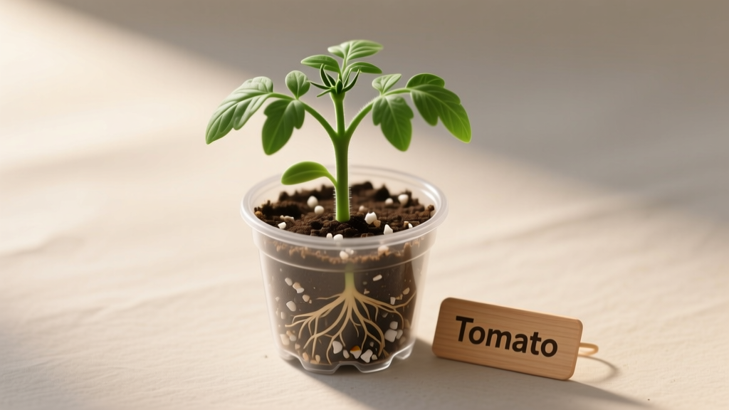 Start Tomato Plants Indoors: Planter Size & Soil Mix