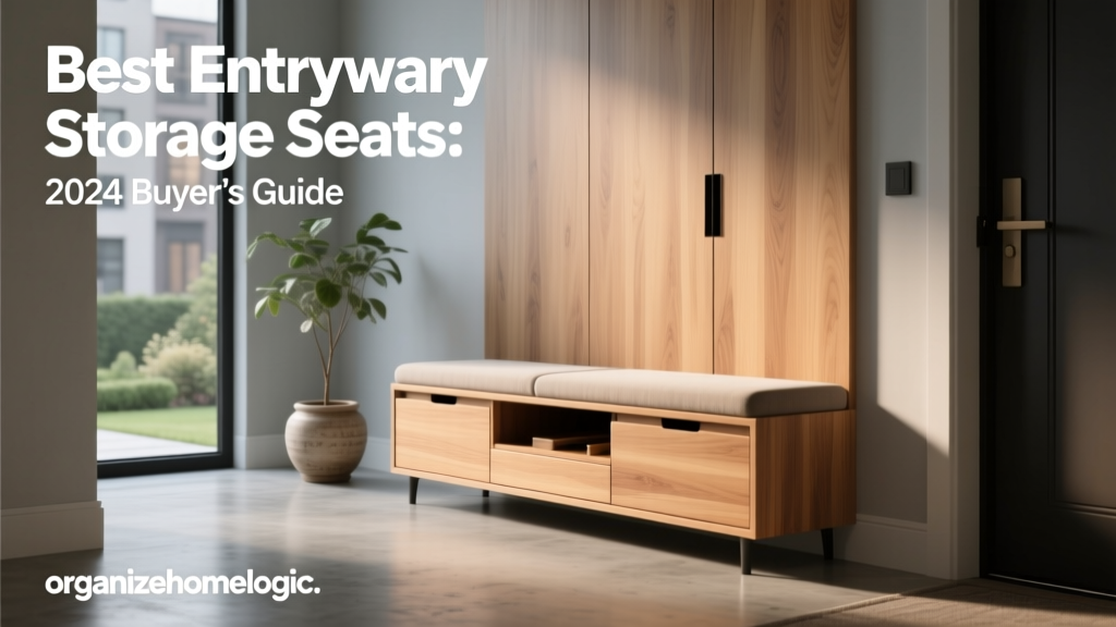 Best Entryway Storage Seats: 2024 Buyer's Guide