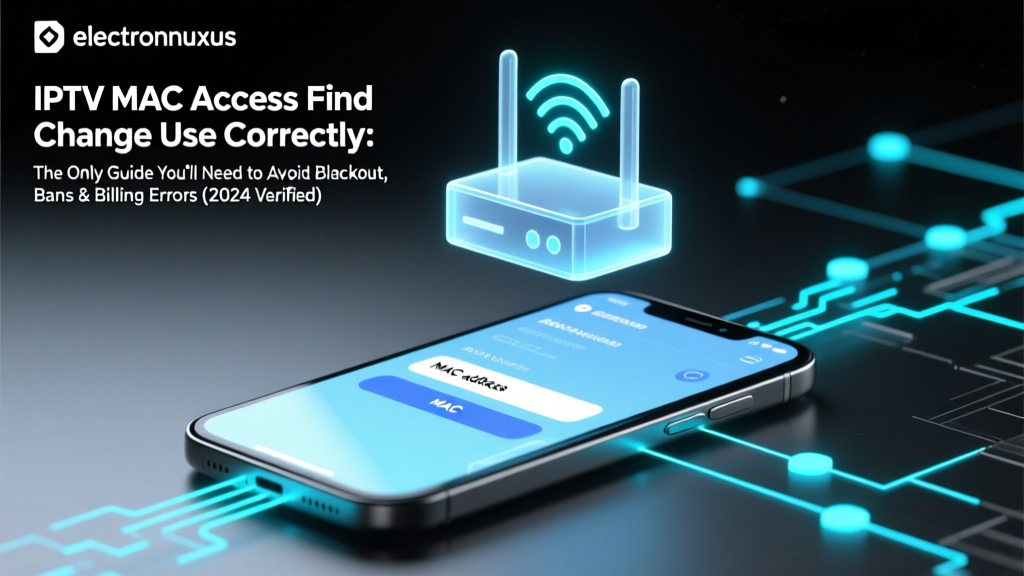 IPTV MAC Address Find Change Use Correctly: The Only Guide You’ll Need to Avoid Blackouts, Bans & Billing Errors (2024 Verified)
