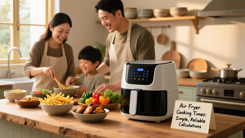 Air Fryer Cooking Times: Simple, Reliable Calculations
