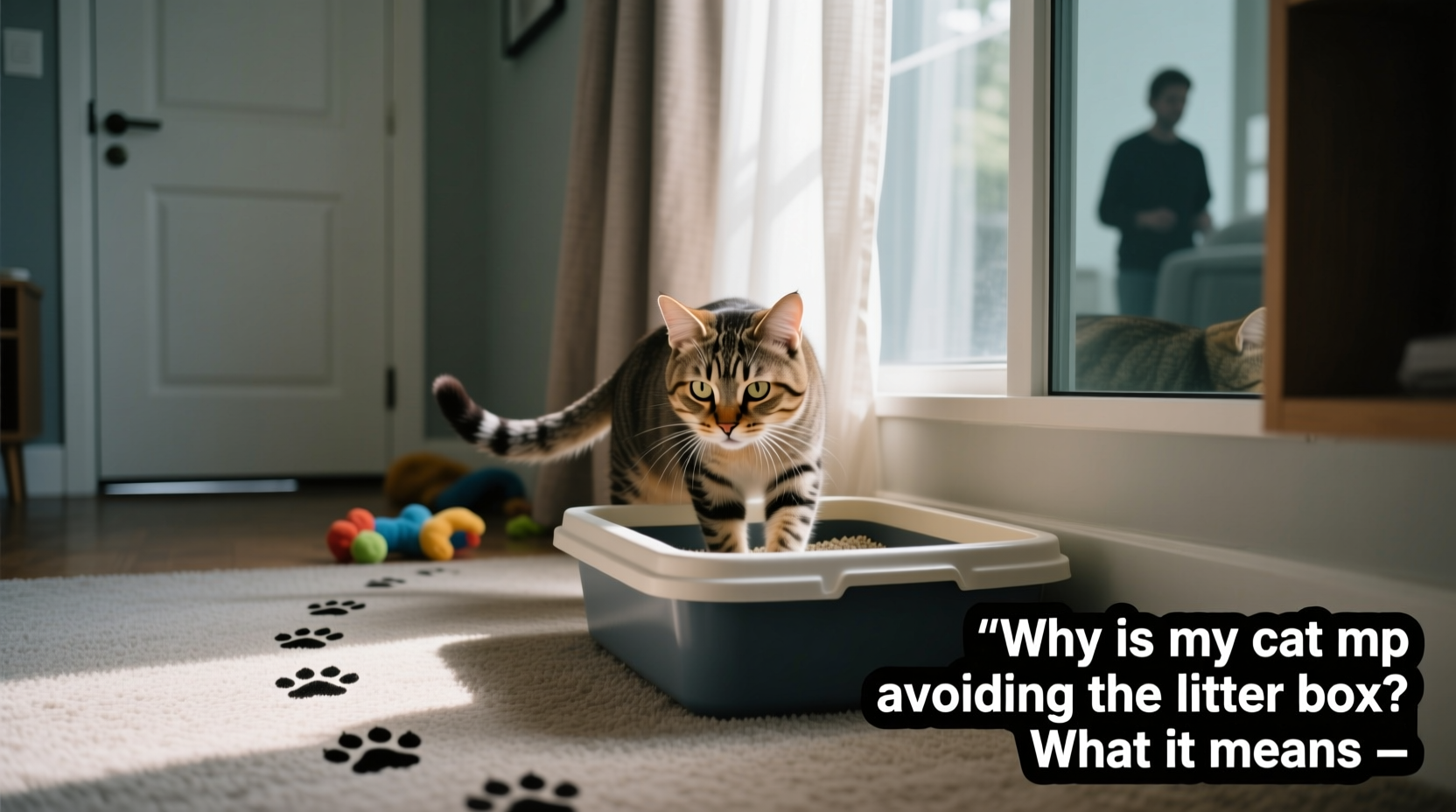 why is my cat suddenly avoiding the litter box what it means