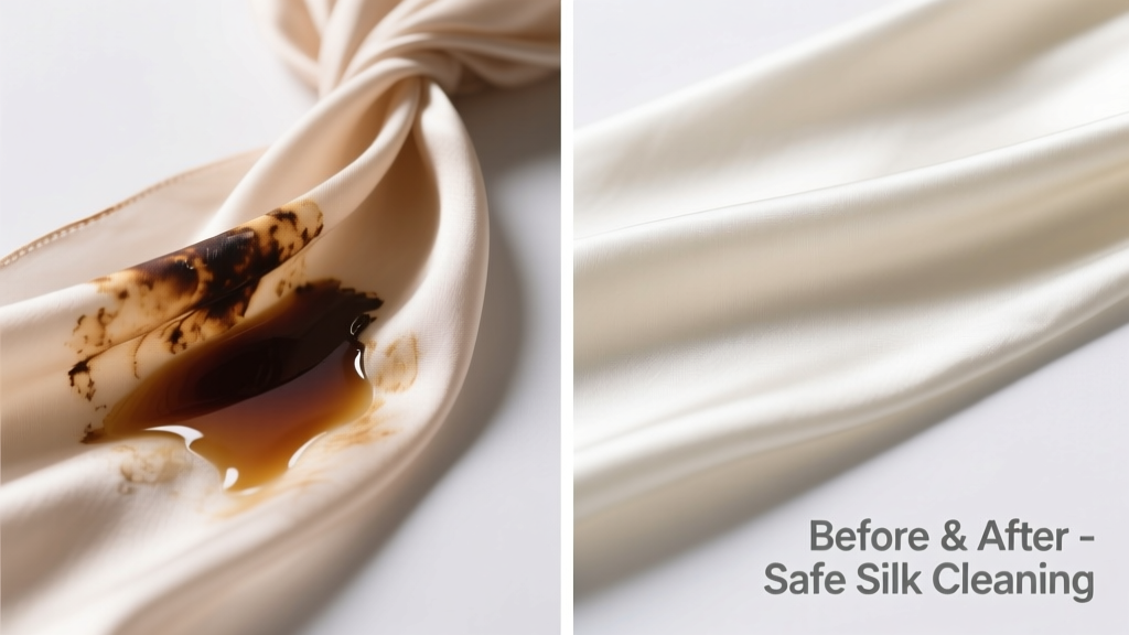 How to Remove Tea Stains from Silk Safely