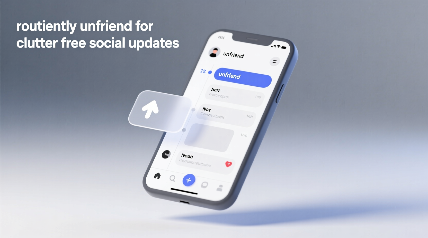 routinely unfriend for clutter free social updates