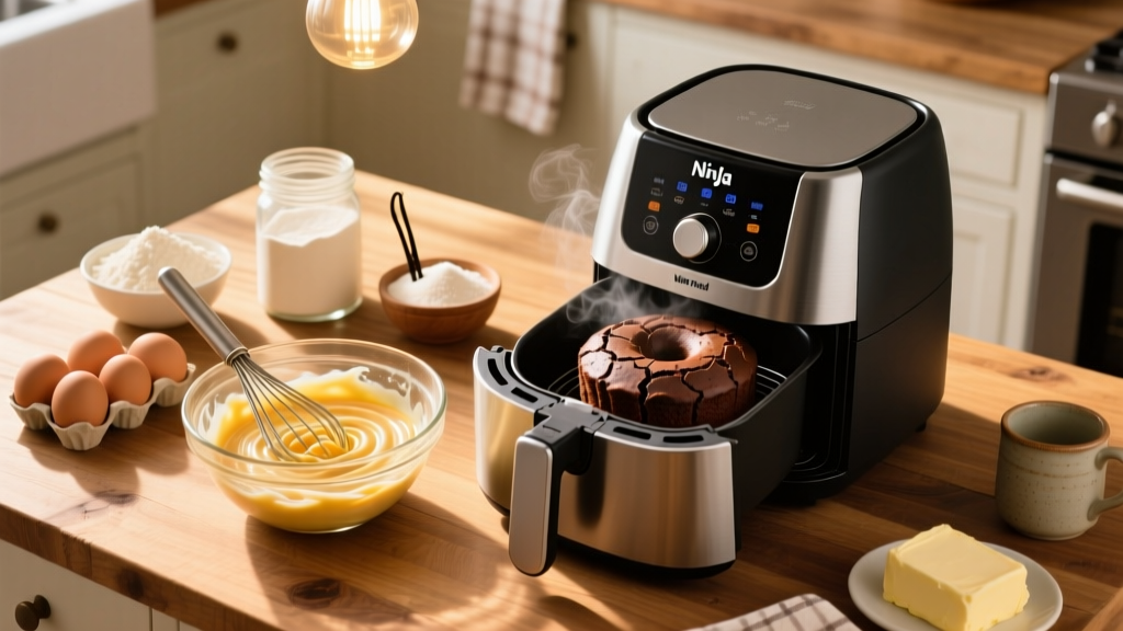 How to Bake a Cake in a Ninja Foodi Air Fryer